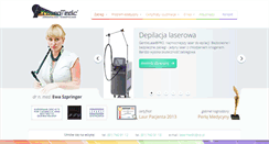 Desktop Screenshot of lasermedic.com.pl