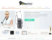 Tablet Screenshot of lasermedic.com.pl